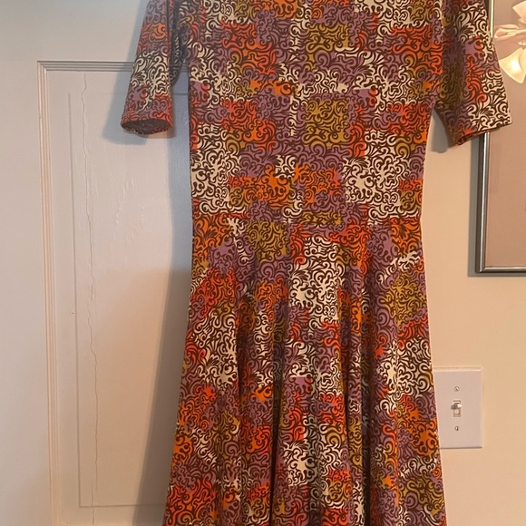 Lularoe colorful Patterned Women's Dress - Picture 6 of 6